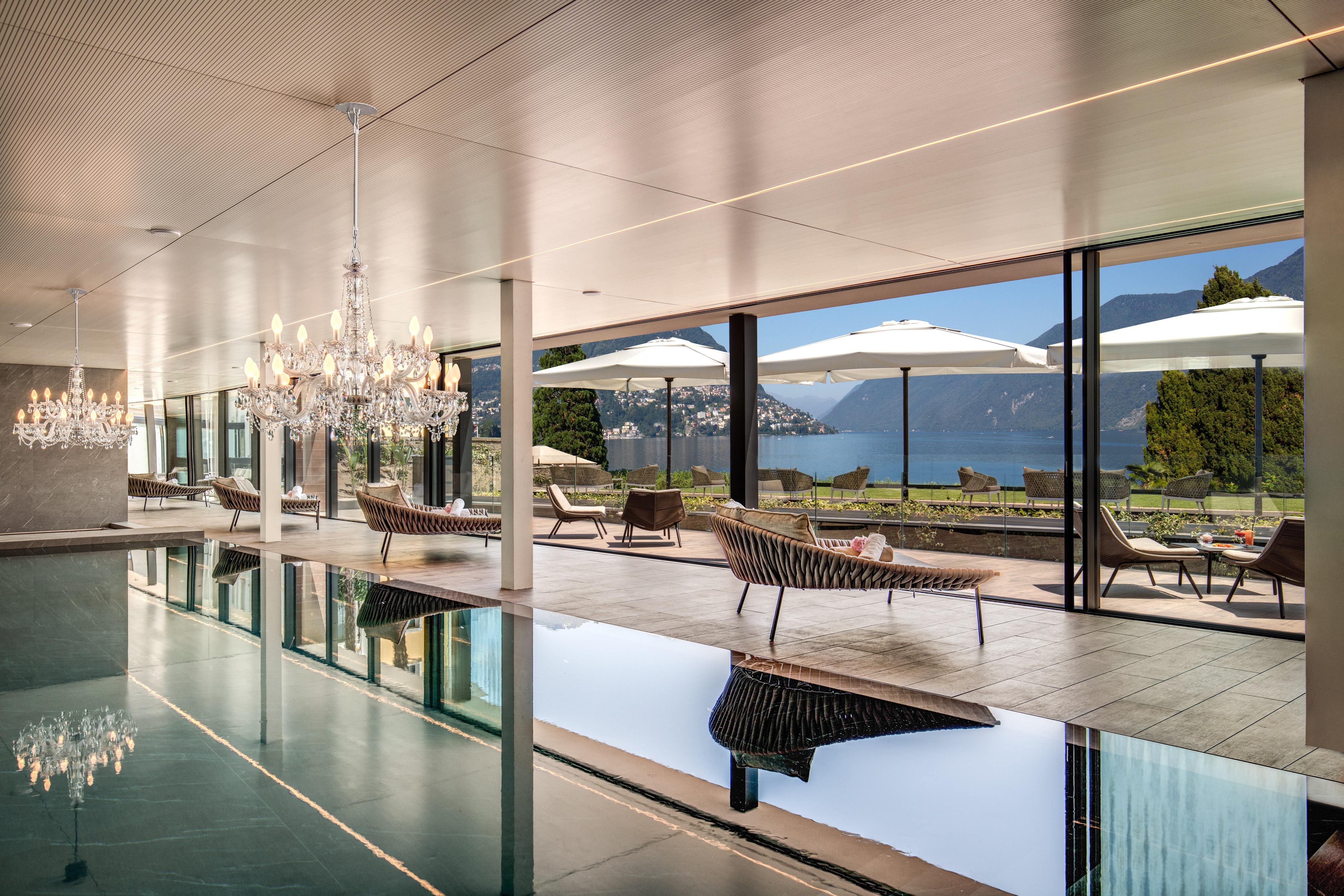 โรงแรมสเปลนดิด รอยัล ลูกาโน ภายนอก รูปภาพ The Lake House