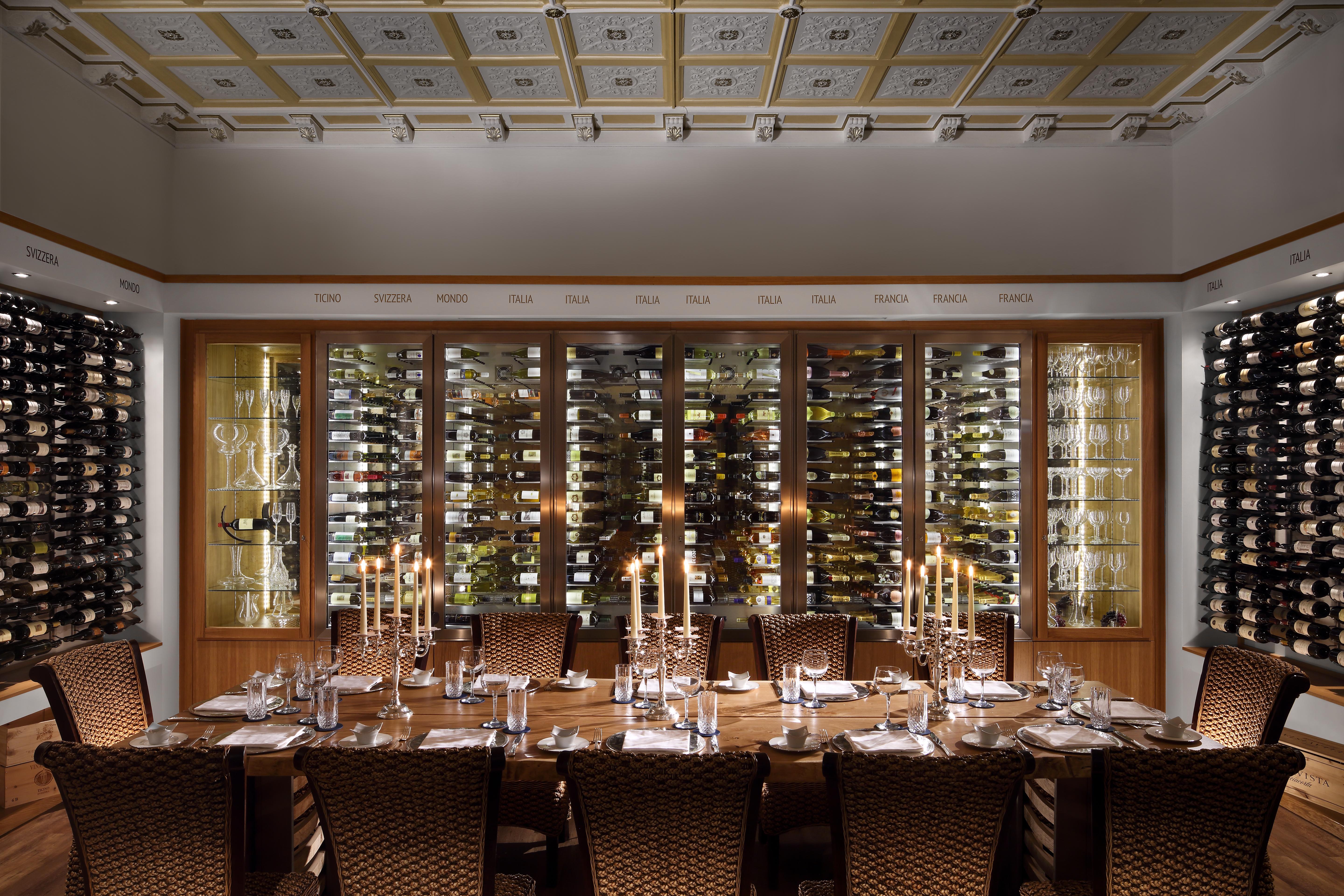 โรงแรมสเปลนดิด รอยัล ลูกาโน ภายนอก รูปภาพ The Wine Room