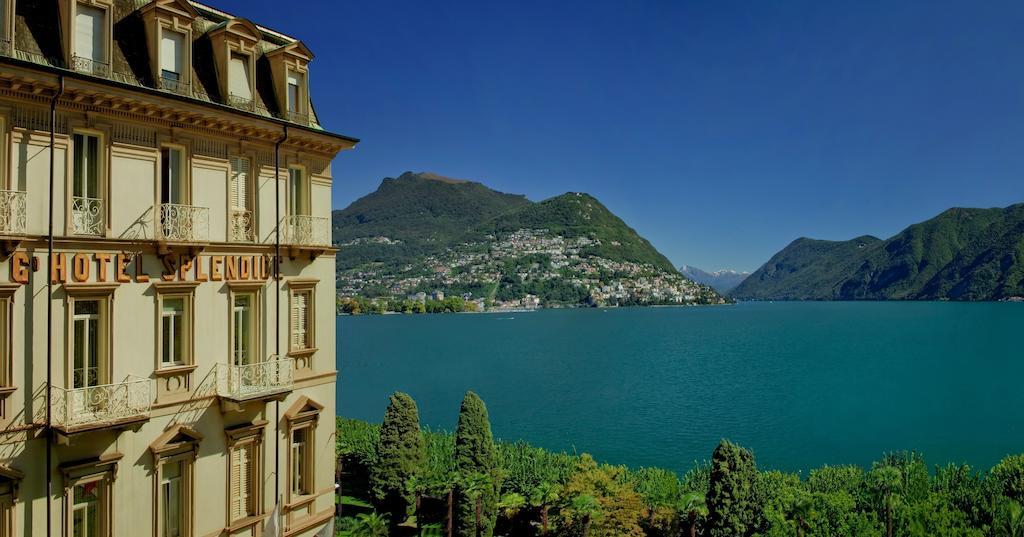 โรงแรมสเปลนดิด รอยัล ลูกาโน ภายนอก รูปภาพ Lake Lugano